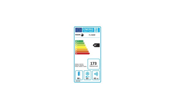 FAGOR FL1400W - &Eacute;tiquette &eacute;nergie