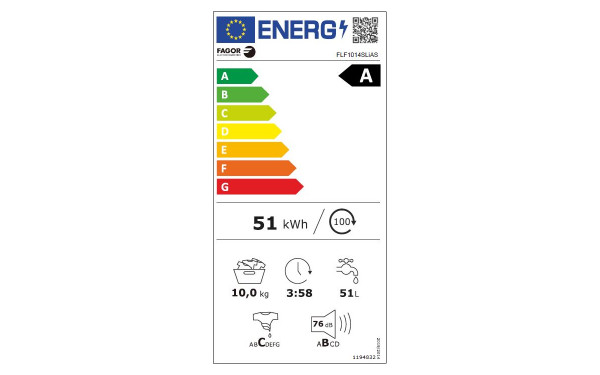 FAGOR FLF1014SLIAS - &Eacute;tiquette &eacute;nergie v2