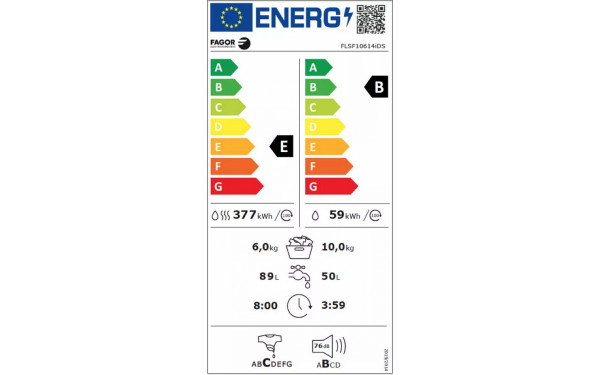 FAGOR FLSF10614IDS - &Eacute;tiquette &eacute;nergie v2