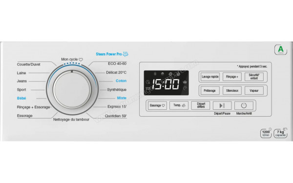 FAGOR FLT7012ADP - Panneau de commandes