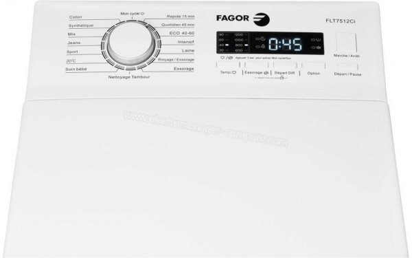 FAGOR FLT7512CI - Panneau de commandes