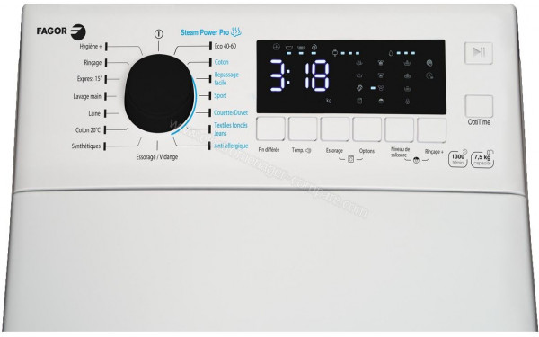 FAGOR FLT7513CI - Panneau de commandes