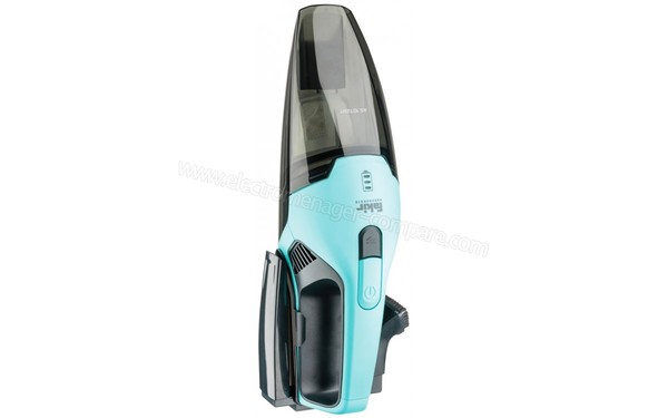 FAKIR AS 1072 NT Turquoise - Vue 3/4 gauche avec rangement accessoire