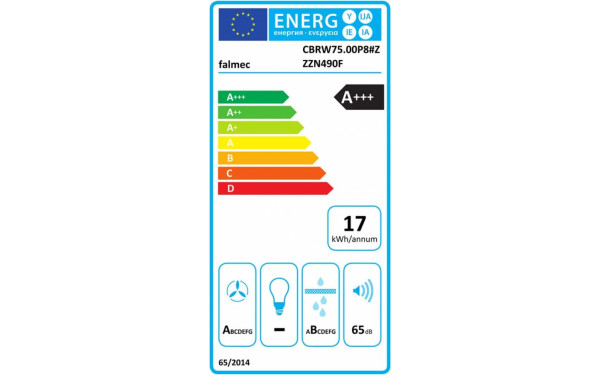 FALMEC BRERA3320 - &Eacute;tiquette &eacute;nergie