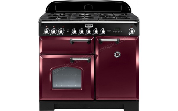 FALCON Classic Deluxe 100 DF Rouge Chrom&eacute; - Vue de face