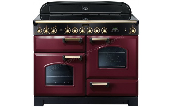 FALCON Classic Deluxe 110 Vitroc&eacute;ramique Rouge Cuivr&eacute; - Vue de face