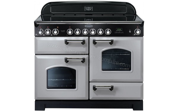 FALCON Classic Deluxe 110 Vitroc&eacute;ramique Gris Chrom&eacute; - Vue de face