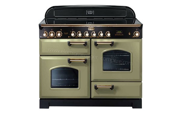 FALCON Classic Deluxe 110 Induction Vert Olive Laiton V2 - Vue de face
