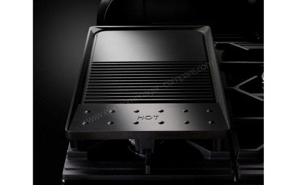 FALCON Classic Deluxe 90 DF Noir Cuivr&eacute; - Gril plancha (cr&eacute;dit : Boulanger)