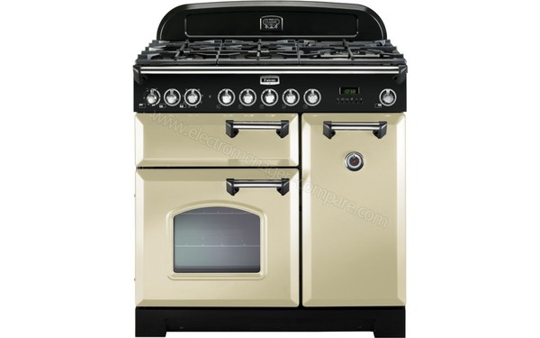 FALCON Classic Deluxe 90 DF Cr&egrave;me Chrom&eacute; - Vue de face (cr&eacute;dit : Boulanger)