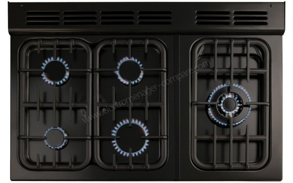 FALCON Classic 90 DF Rouge Laiton - Vue du dessus