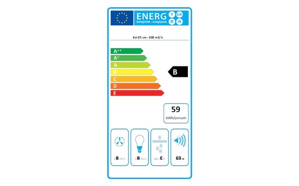 FALMEC ELEKTRA2481 - &Eacute;tiquette &eacute;nergie