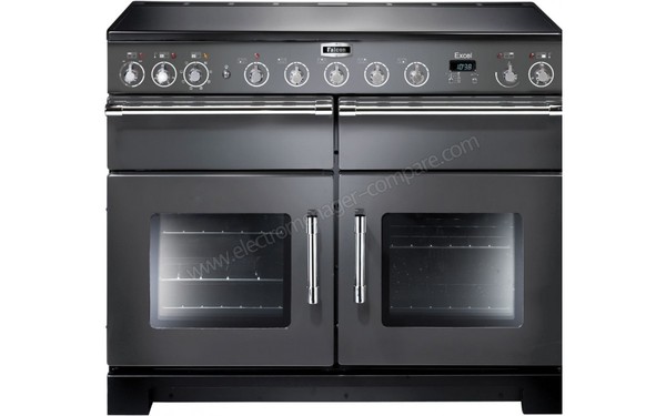 FALCON Excel 110 Induction Gris Ardoise - Vue de face  (cr&eacute;dit : Boulanger)