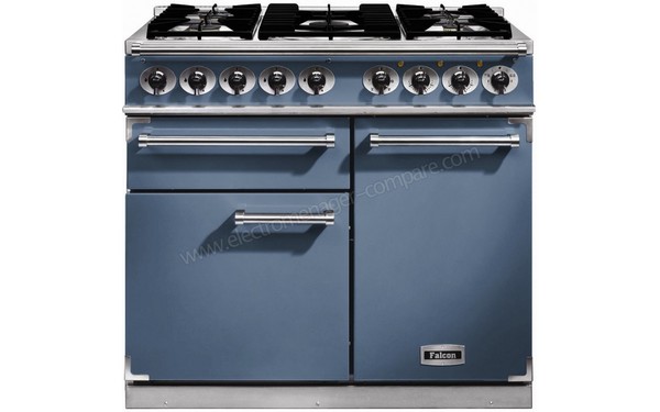 FALCON Deluxe 1000 DF Bleu Nickel Mates - Vue de face