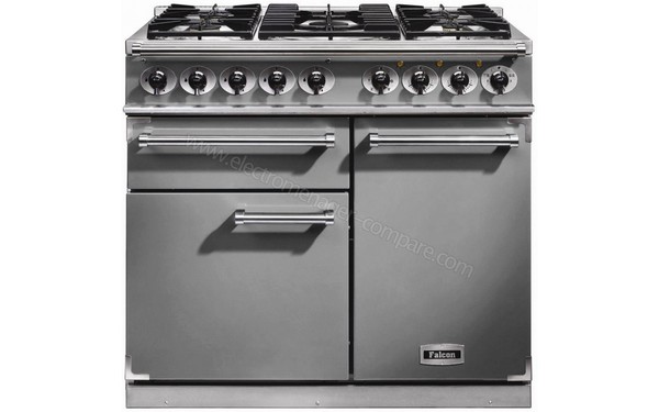 FALCON Deluxe 1000 DF Inox Chrom&eacute; Brillantes - Vue de face