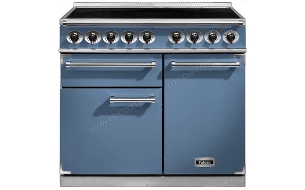 FALCON Deluxe 1000 Induction Bleu Nickel - Vue de face