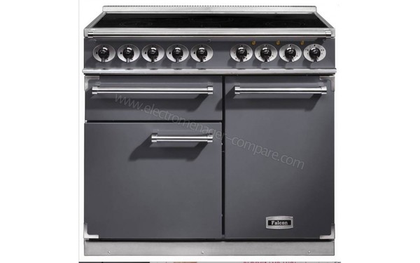 FALCON Deluxe 1000 Induction Gris Nickel - Vue de face