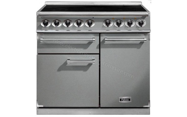 FALCON Deluxe 1000 Induction Inox Chrom&eacute; - Vue de face