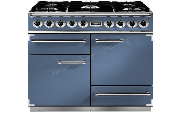 FALCON PKR 1092 Deluxe DF Bleu Nickel Mates - Vue de face