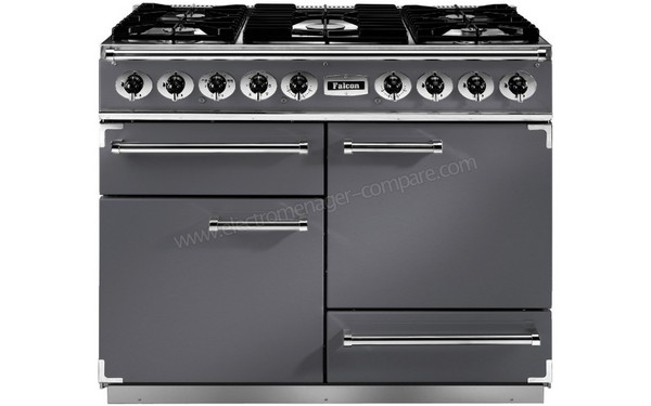 FALCON PKR 1092 Deluxe DF Gris Nickel Mates - Vue de face