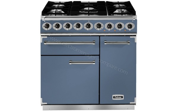 FALCON PKR 900 Deluxe DF Bleu Nickel Mates - Vue de face