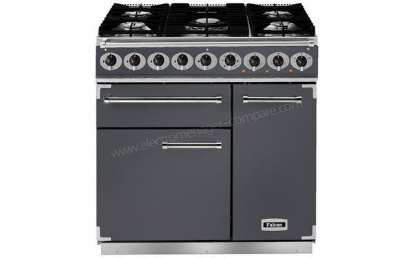 FALCON PKR 900 Deluxe DF Gris Nickel Mates - Vue de face