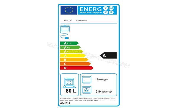 FALCON PKR 900 Deluxe DF Gris Nickel Mates - Etiquette four 2
