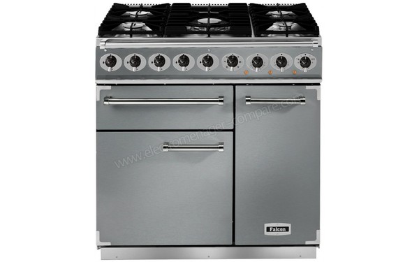 FALCON PKR 900 Deluxe DF Inox Chrom&eacute;e Mates - Vue de face