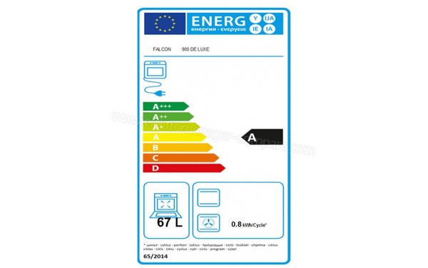 FALCON PKR 900 Deluxe DF Blanc Nickel Mates - Etiquette four 3