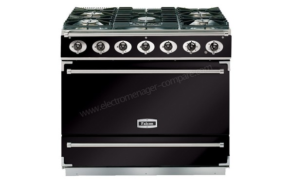 FALCON PKR 900S DF Noir Brillantes - Vue de face