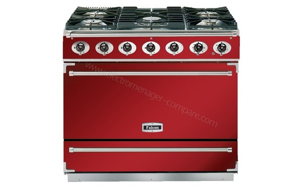 FALCON PKR 900S DF Rouge Brillantes - Vue de face