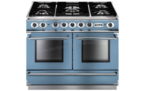 FALCON Continental 1092 DF Bleu Nickel Brillantes - Vue de face