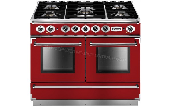 FALCON Continental 1092 DF Rouge Nickel Brillantes - Vue de face