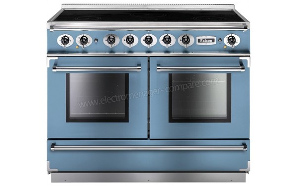 FALCON Continental 1092 Induction Bleu Nickel - Vue de face