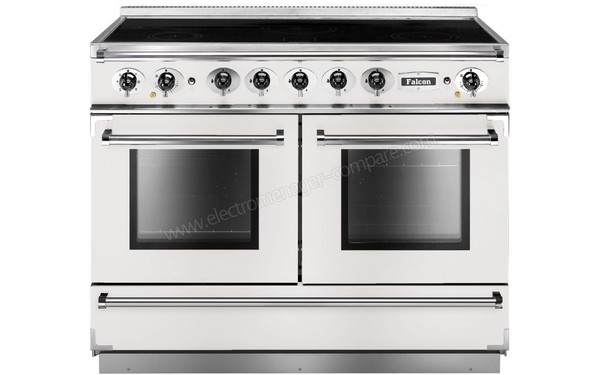 FALCON Continental 1092 Induction Blanc Nickel - Vue de face