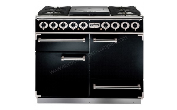 FALCON 1092 Deluxe CT DF Noir Chrome - Vue de face