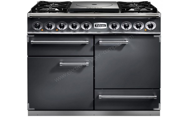 FALCON 1092 Deluxe CT DF Gris Nickel - Vue de face