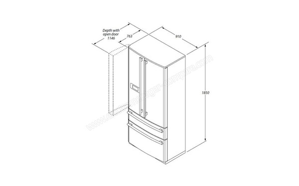 FALCON FDXD18BL/C - Sch&eacute;ma technique