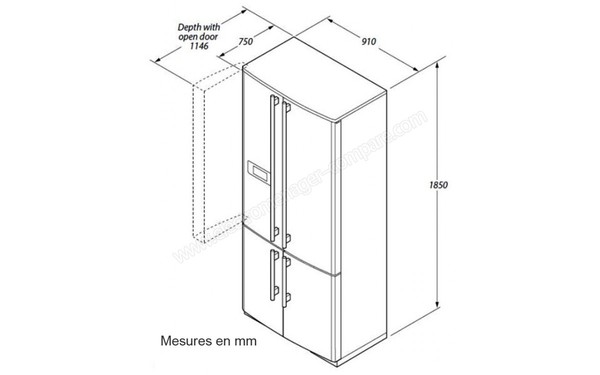 FALCON FSXS18BL/C - Dimensions