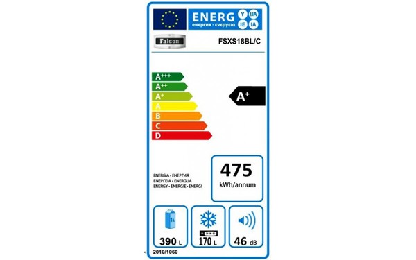 FALCON FSXS18BL/C - &Eacute;tiquette &eacute;nergie