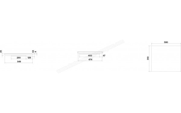 FALMEC INDUCDS3221 - Dimensions