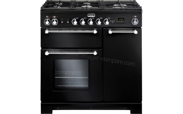 FALCON Kitchner 90 DF Noir Chrom&eacute; - Vue de face