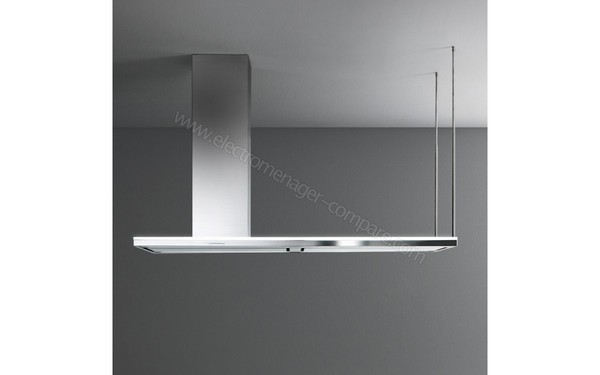 FALMEC Lumen Isola 175 Gauche - Vue de face-install&eacute;