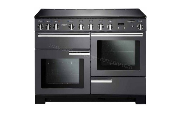 FALCON Professional Deluxe 110 Induction Gris Chrom&eacute; - Vue de face