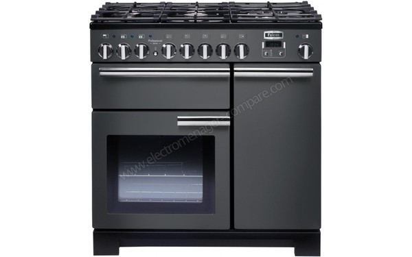 FALCON Professional Deluxe 90 DF Gris Chrom&eacute; - Vue de face