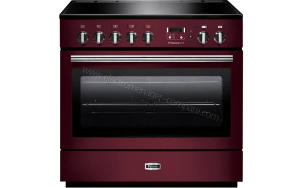 FALCON Professional Plus FX 90 Induction Rouge - Vue de face
