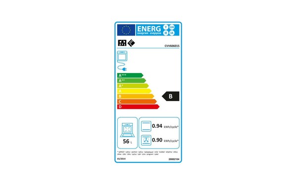 FAR CVV606015 - &Eacute;tiquette &eacute;nergie