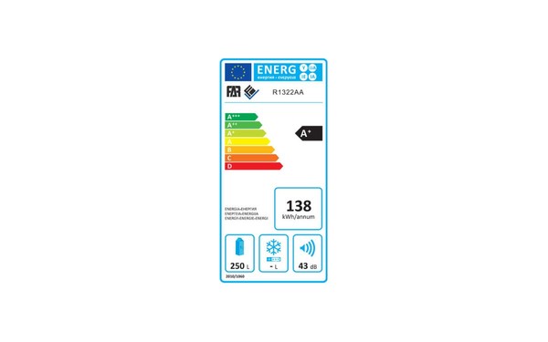 FAR R1322AA - &Eacute;tiquette &eacute;nergie