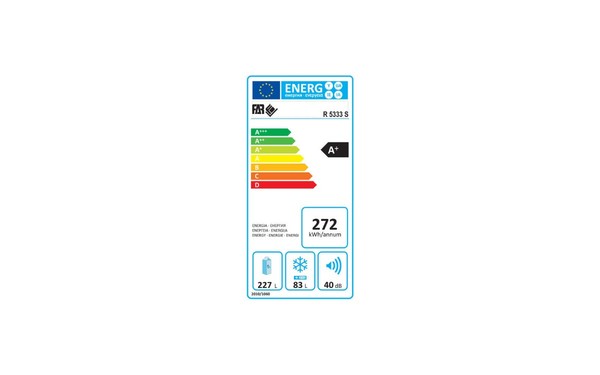 FAR R5333S - &Eacute;tiquette &eacute;nergie