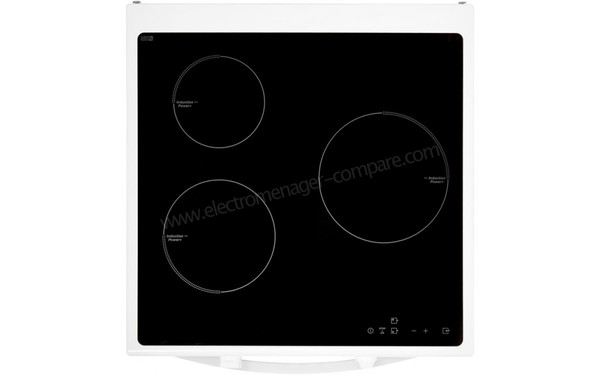 FAURE FCI6530CWA - Vue du dessus table de cuisson (cr&eacute;dit : Boulanger)